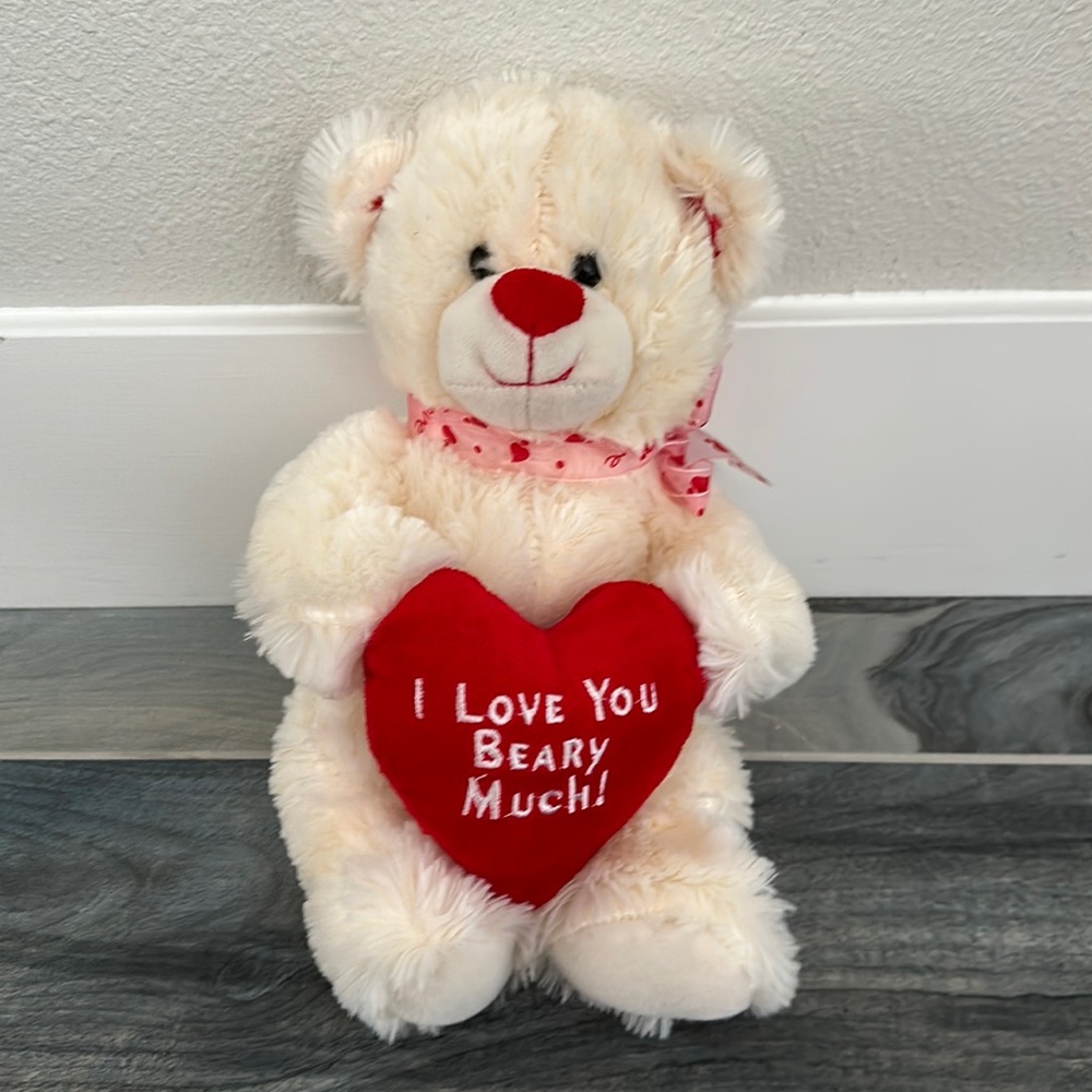 Valentines bear - I love you beary much